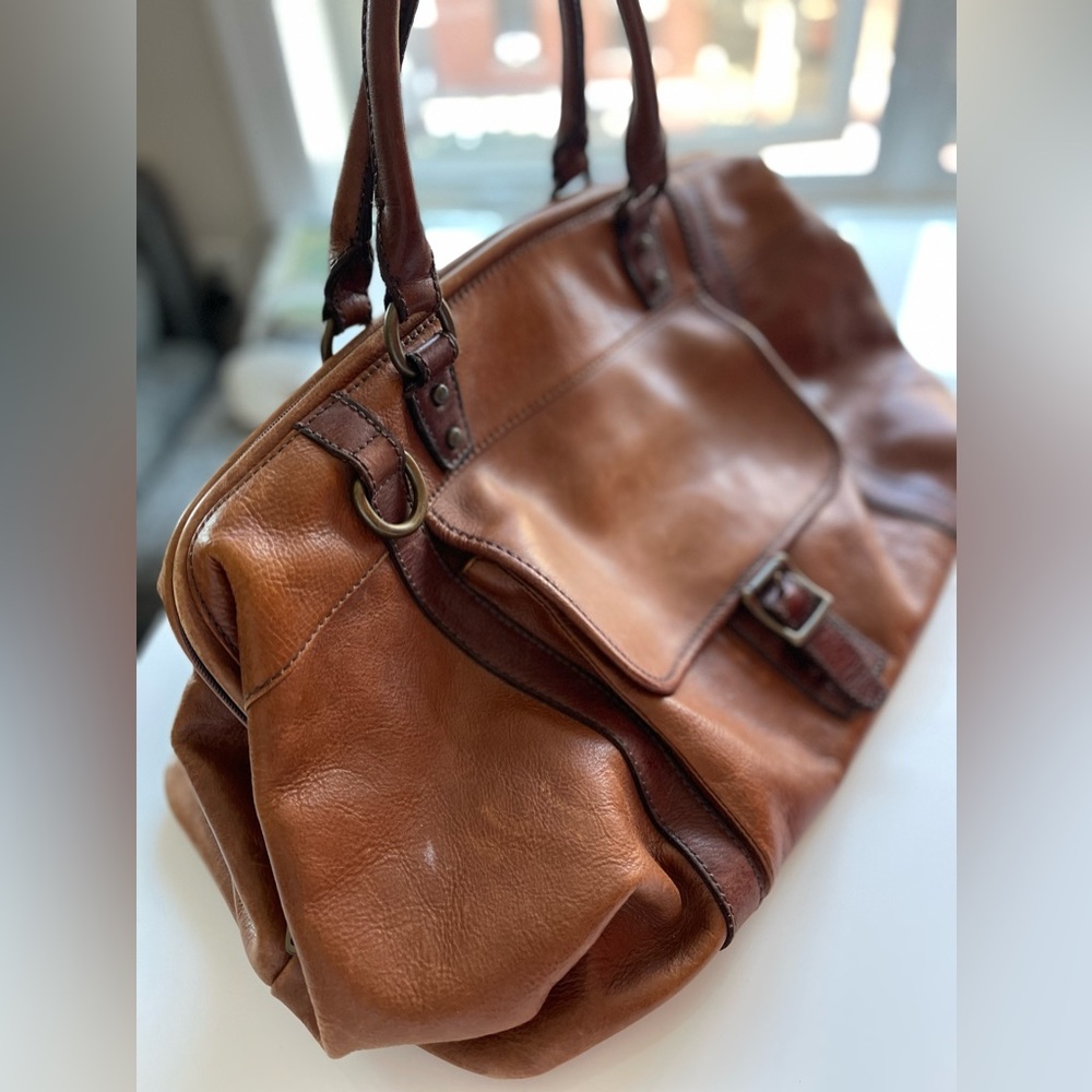 Fossil Estate Leather Duffel